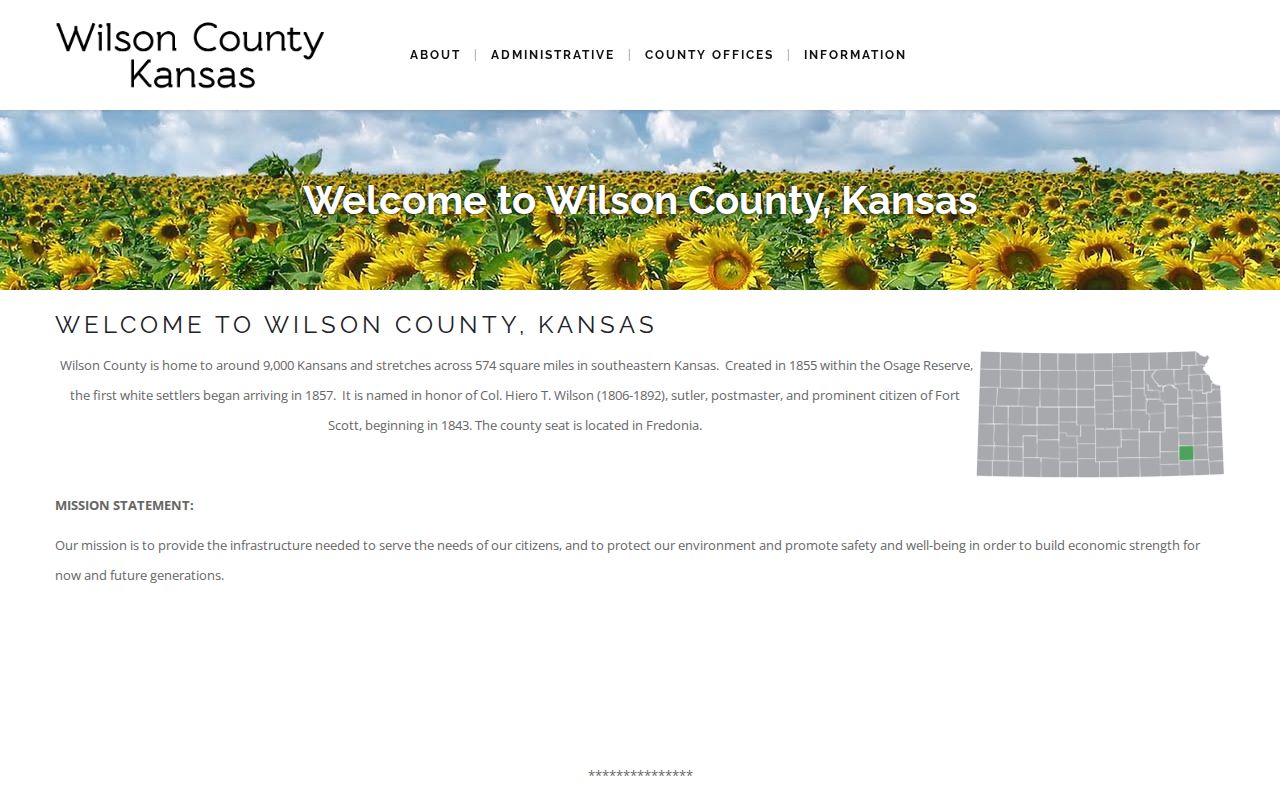 Wilson County court docket local government route