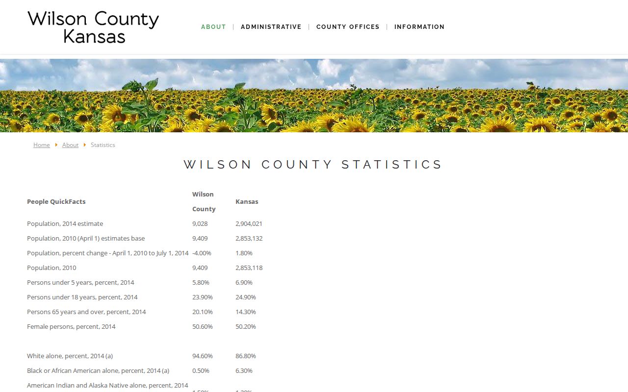 Wilson County court docket statistics source